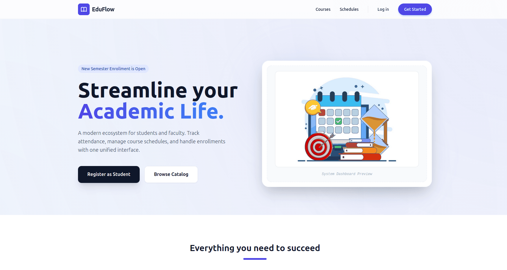 Enrollment & Classroom Scheduling System