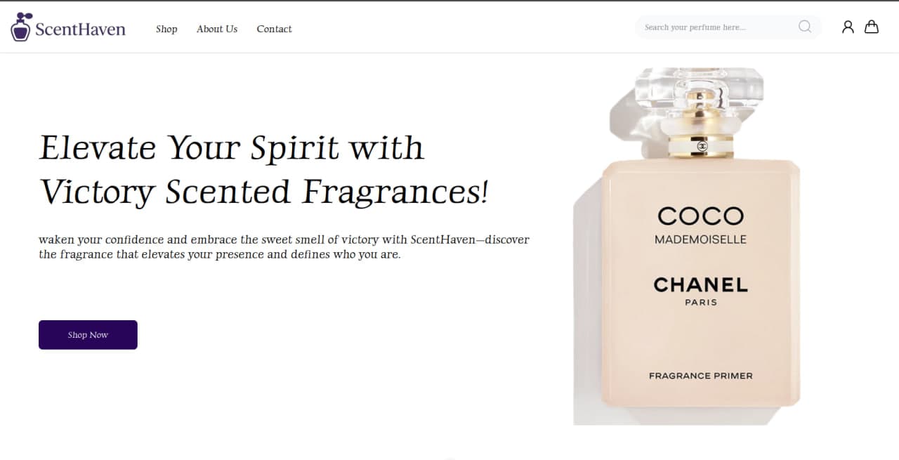 ScentHaven — Perfume E-Commerce
